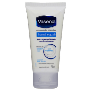 Vasenol Hand Repair sem Fragrância Loção 75mL